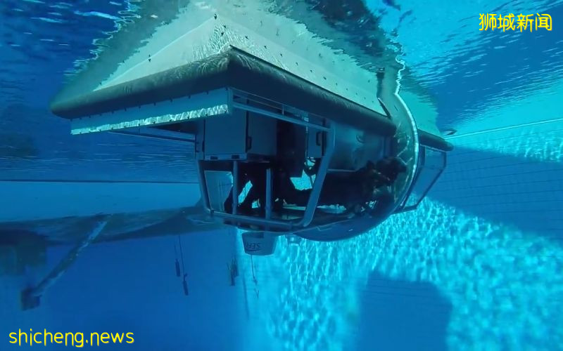 警察海岸卫队推出水下逃生训练模拟器