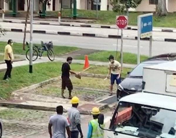 曾患精神病 3天没吃药  狂汉随机砍人