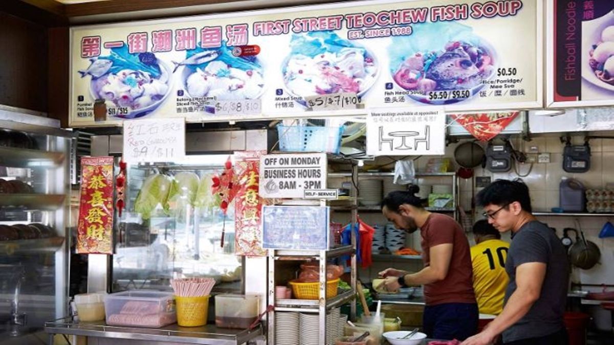 排队也要尝尝，很多人吃完还要打包！第一街潮州鱼汤