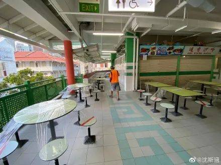 解封10天后,新加坡的办公区,街头,仍然没什么人