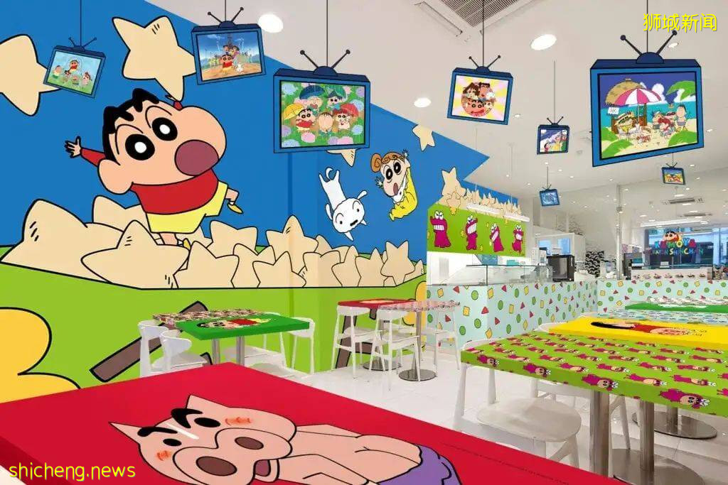 蜡笔小新来新加坡啦！主题快闪Cafe正式营业