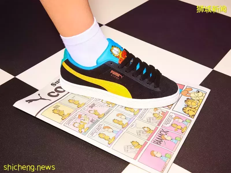 加菲貓×PUMA，兩個都是我的最愛，竟然在新加坡出聯名款！快去搶