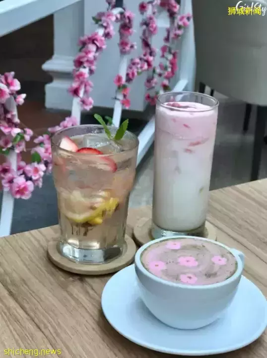 新加坡超人气樱花主题餐厅!限定舒芙蕾、樱花抹茶拿铁,超高颜值
