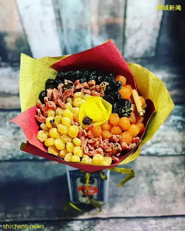 买花不再浪费钱!100%可食用的花束,结合水果+坚果+干果+甜食等材料,全岛首创💐