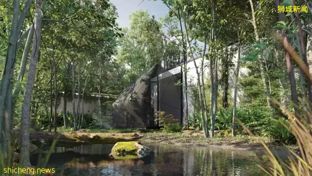 新加坡又出全景观公寓,示范了真正的花园式小区