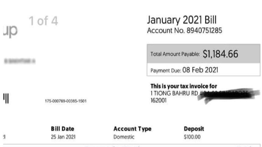 新加坡水電費賬單國內意外走紅！被網友調侃“太老土了”