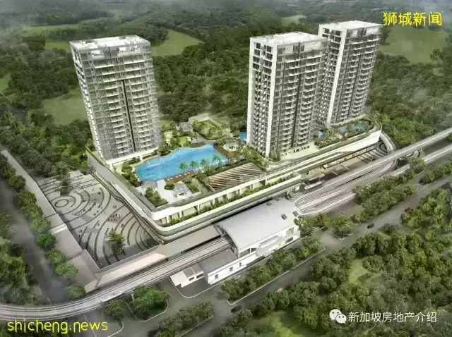 Hillion Residences(D23), 武吉班让地铁站的商住两用现房公寓
