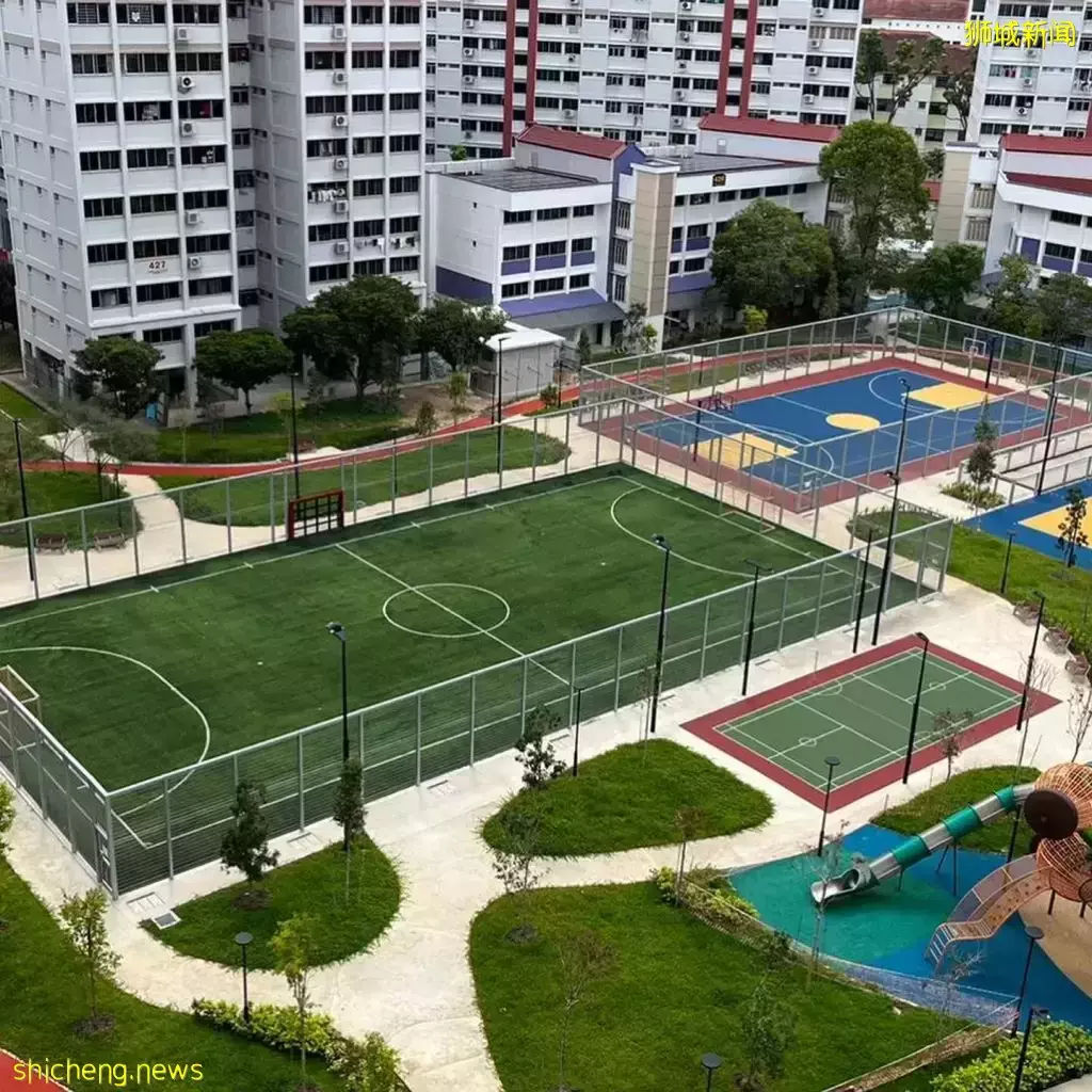 The Arena @ Keat Hong大型运动场6月19日启用！包括游乐场，还有足球场、篮球场、羽毛球场💦 