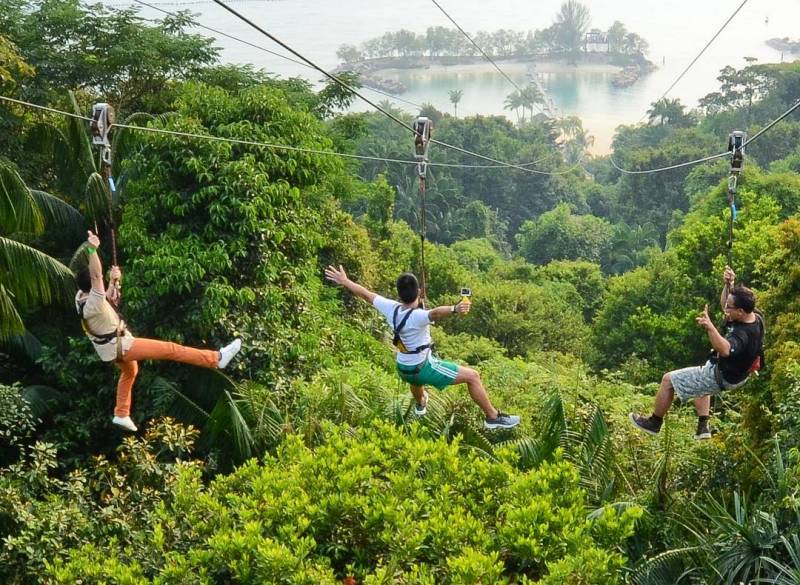 新加坡极限运动之旅!11项极限运动,上天下海刺激无上限!你敢来玩吗