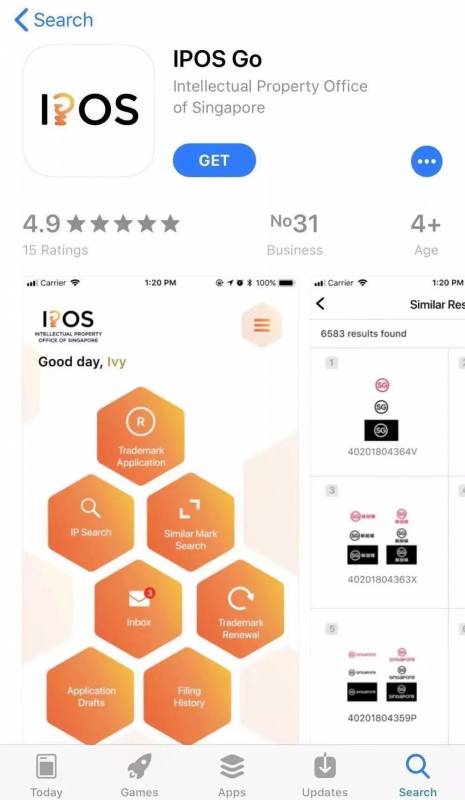 只要10分钟就可以搞定 新加坡发布世界上第一款注册商标APP