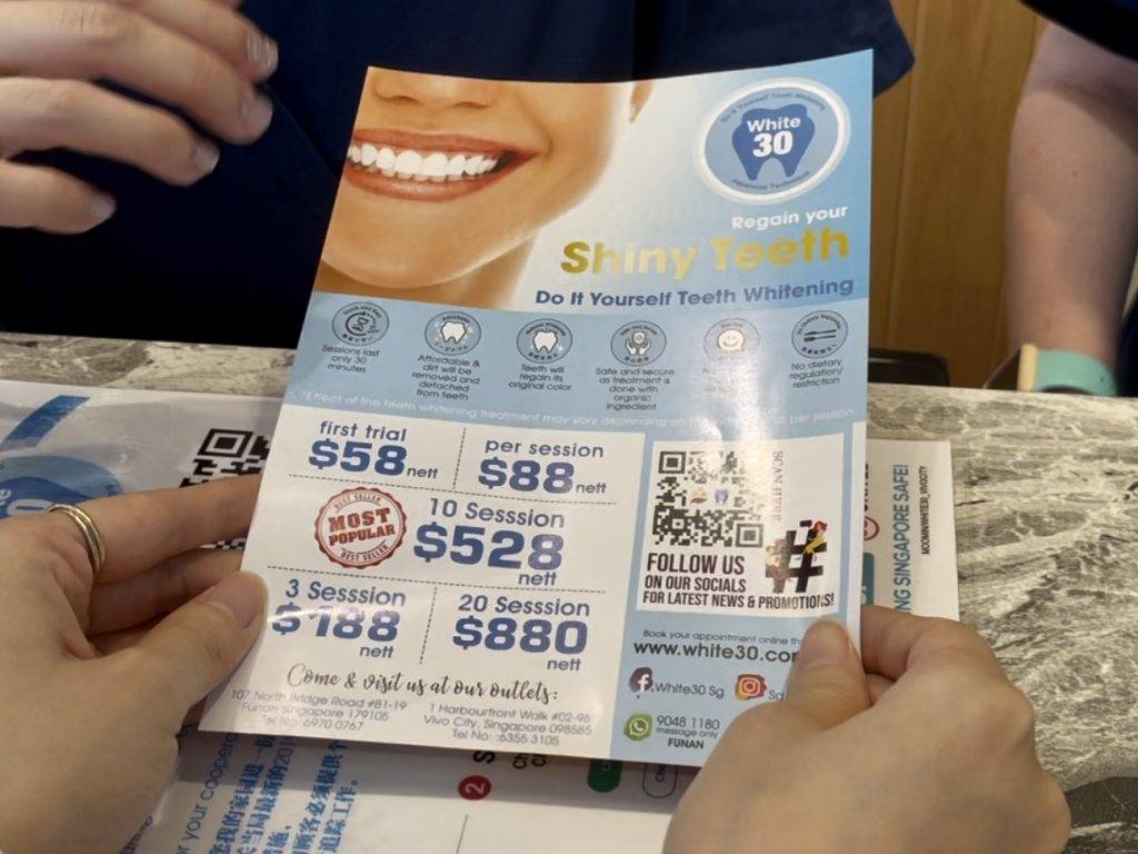 新加坡首家日式幹發按摩💆店，只要S$38新！還有神奇牙齒美白🦷，半小時就可以白4個度