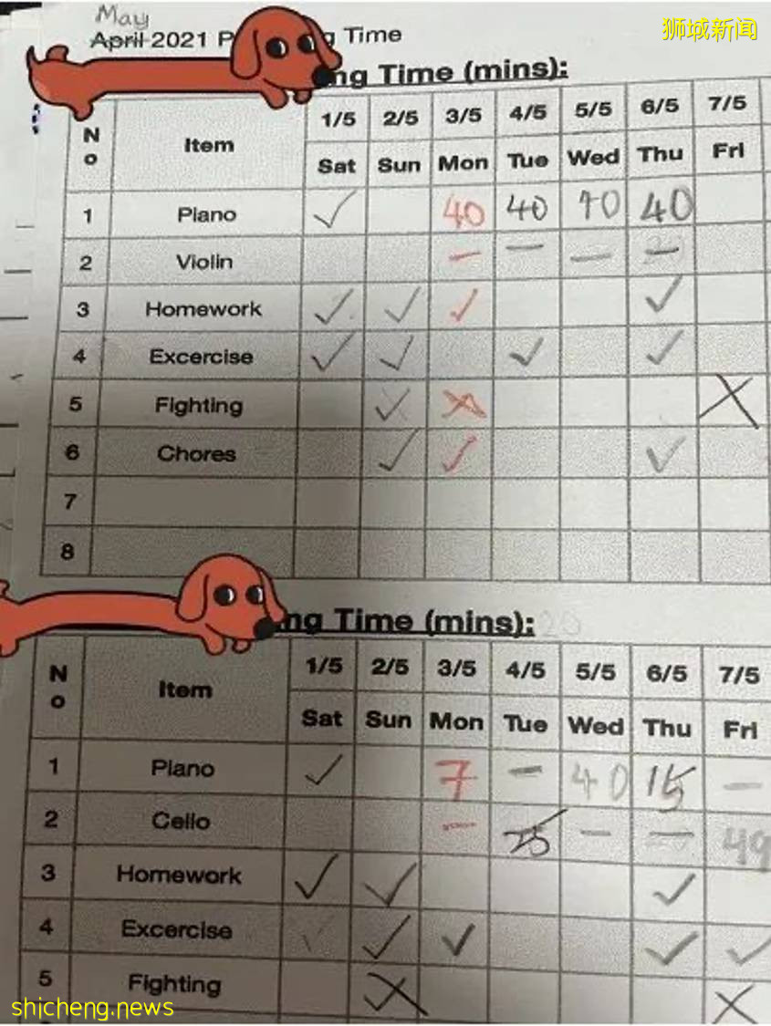 “我,一個人帶兩個娃,在新加坡這樣安排學生假期