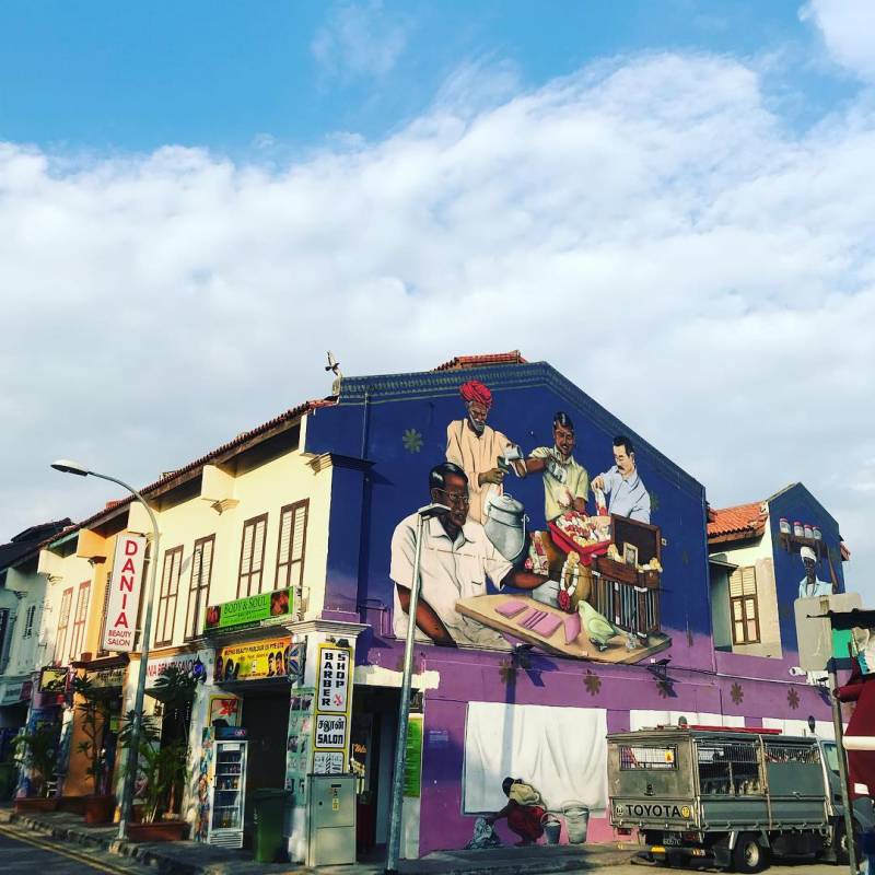 玩转小红点!新加坡壁画合集,穿梭繁华街道 打卡文艺小巷