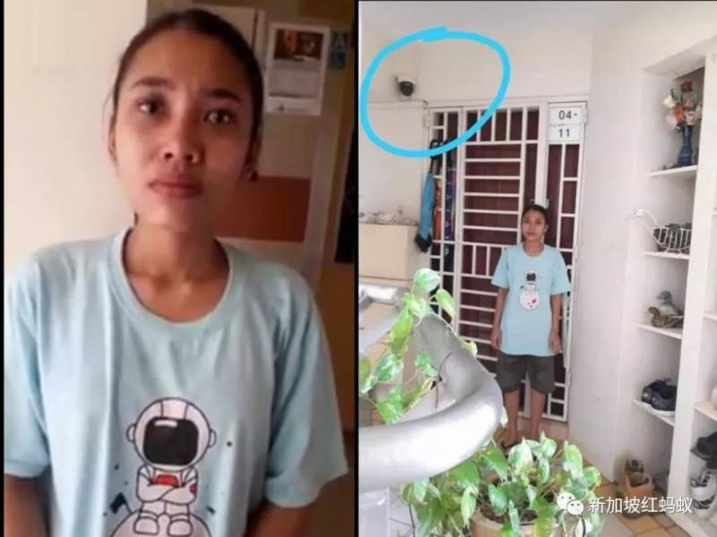 帮佣哭诉雇主每天只给吃一餐还克扣工资　新加坡人力部跟进后雇主竟报警