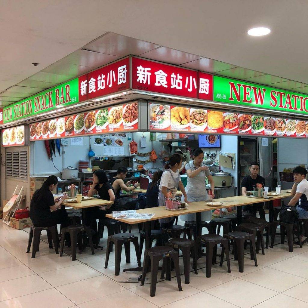 烏節路老字號煮炒“新食站小廚”💥鹹蛋排骨飯外酥裏嫩+鹹香濃郁🤤吃貨的天堂