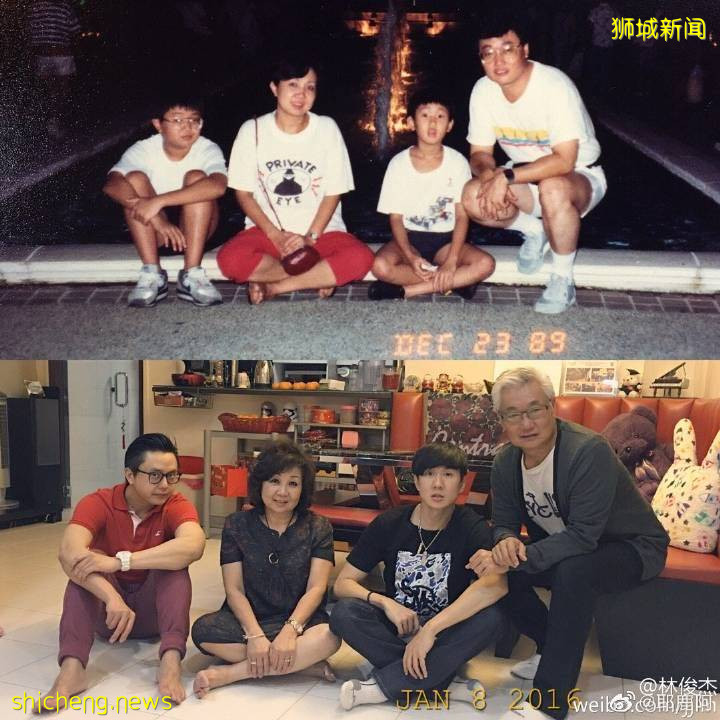 孫燕姿、林俊傑等新加坡名人集體炫“父”!