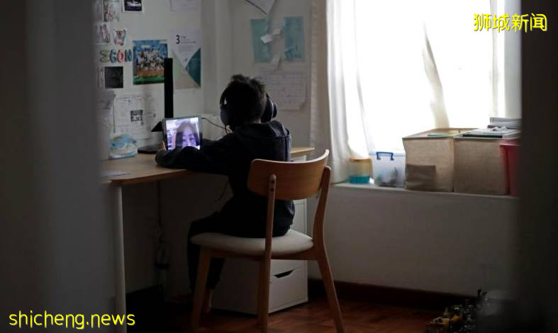 居家學習成爲教育新常態,新加坡各學校開設居家學習日