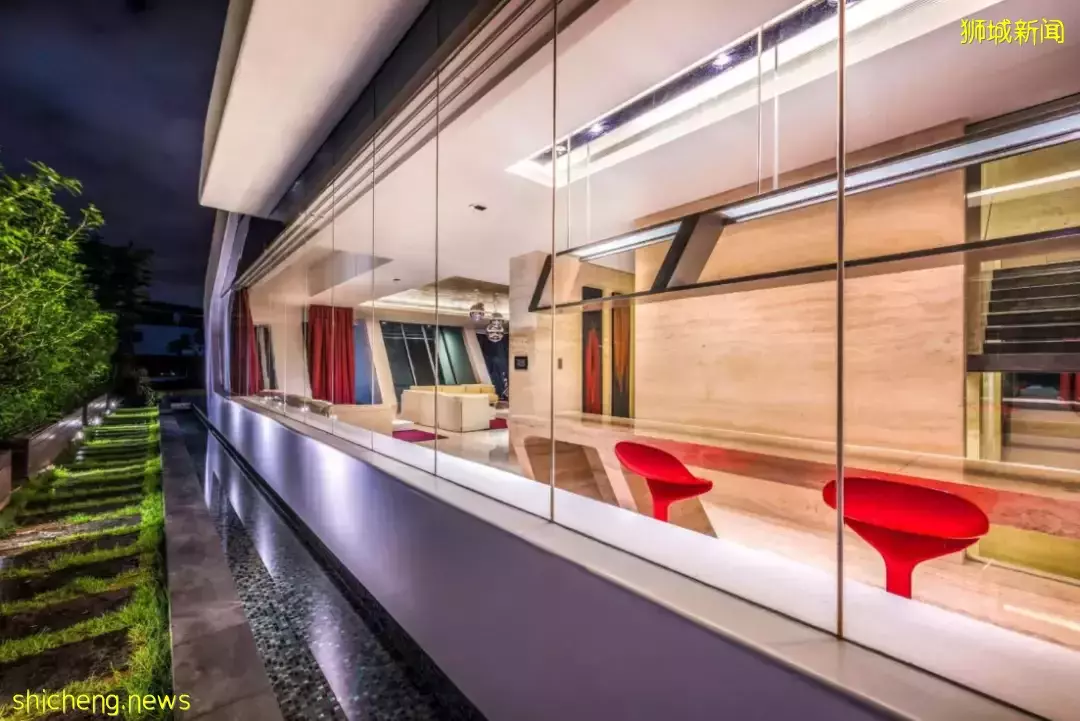 新加坡富豪私宅曝光!石头屋、太空船、埃及风!一个比一个壕