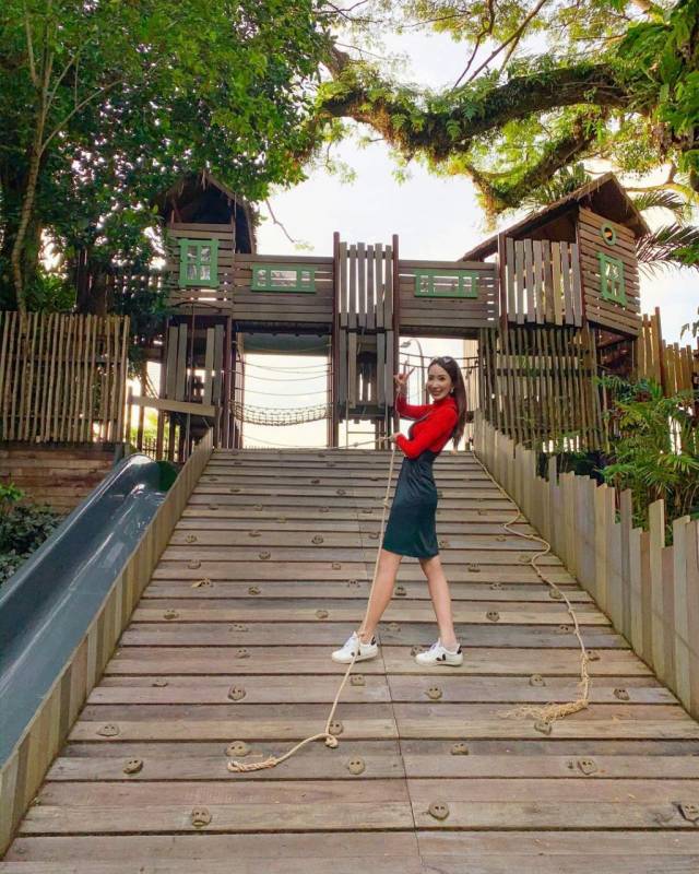 新加坡最洋氣的親子餐廳!歐式大自然風The Pantry 🍂 巨型樹屋、木制秋千,大人也能耍一天