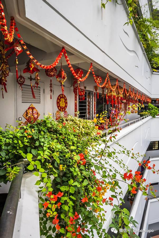 牛车水算啥?看这组屋的春节装饰,牛年要不旺都难