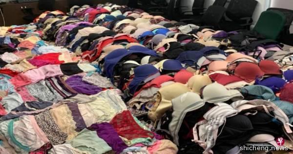 连偷2500件内衣 大叔凌晨干案被揭发