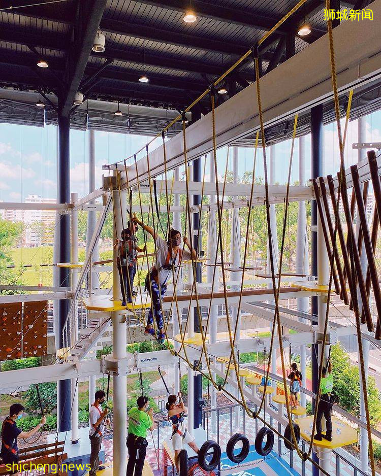 走进新加坡5个探险乐园!惊险刺激、好玩有趣,协力完成各种闯关游戏💦