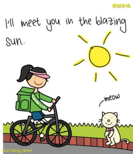 新加坡“送餐女孩历险记”走红,网友:妹纸太可爱了!正能量