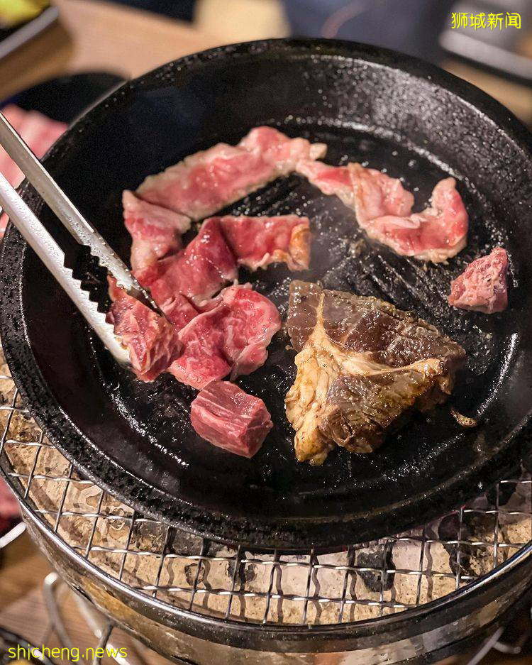 日式BBQ燒烤店👉Kujaku Yaki開張促銷🎉午餐時段$29.90暢吃頂級肉片&amp;生魚片🍣