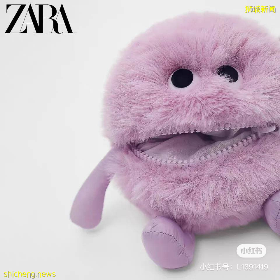 超抢手好物💥 ZARA全新推出怪兽包!吸睛设计萌到炸裂✨ 赶紧拿下这个可爱小物吧