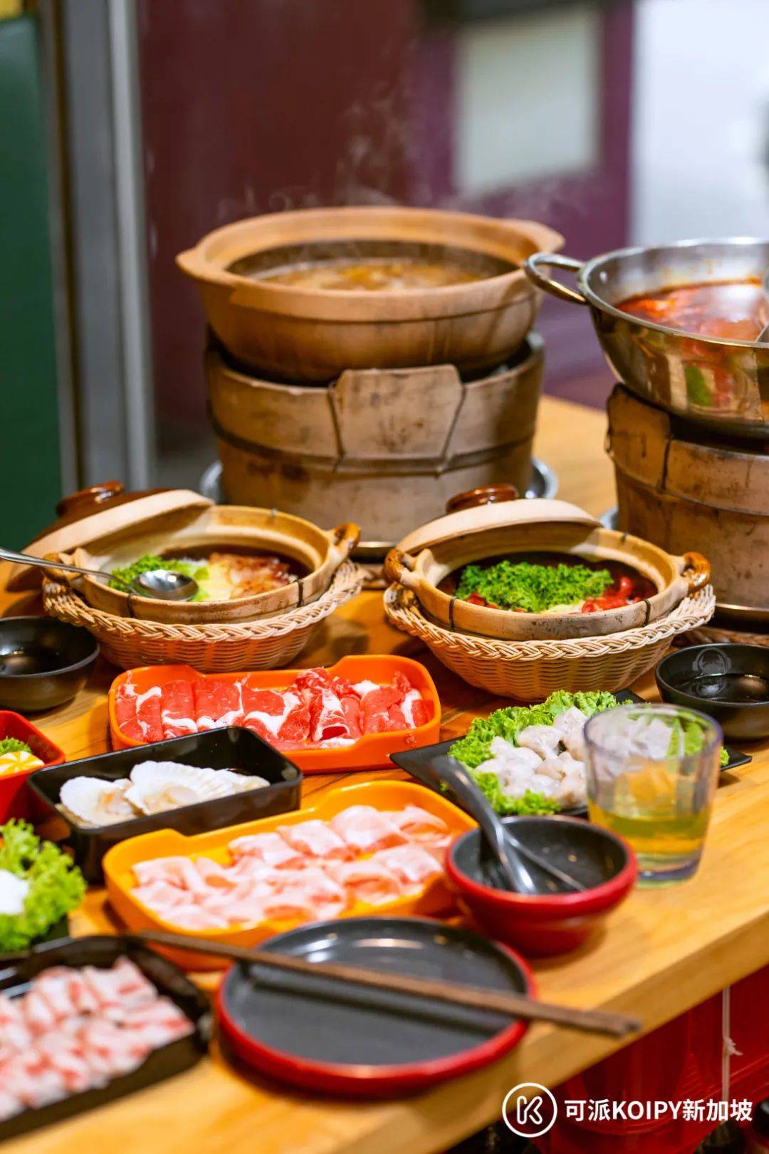 新加坡港式打边炉火锅自助来了!全岛只此一家