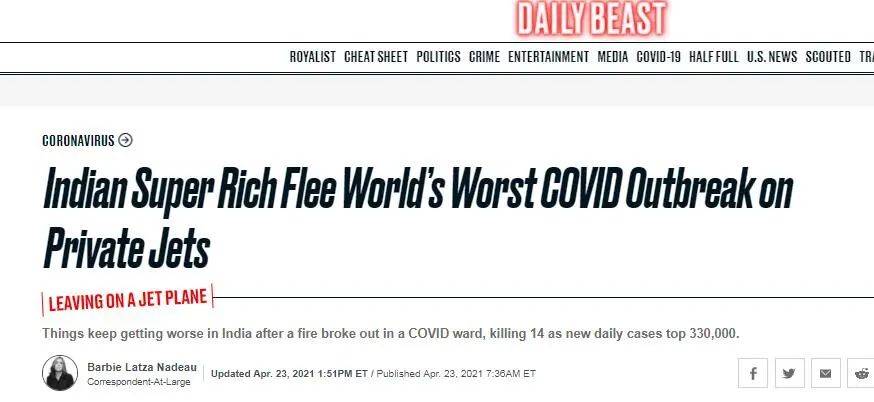 印度全面告急！日增34萬例，屍橫遍野、火葬場爆滿！還有人設法逃往新加坡