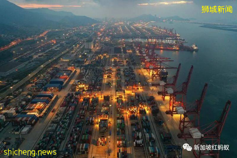 中國甯波港口因疫情關閉 新加坡人聖誕節或收不到禮物
