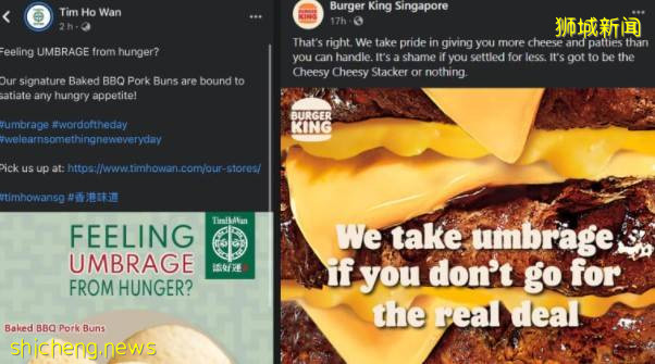 新加坡出现新词“umbrage”!快来看看啥意思吧