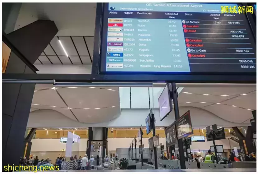 针对非洲出现的病毒新变异，新加坡调整出入境政策