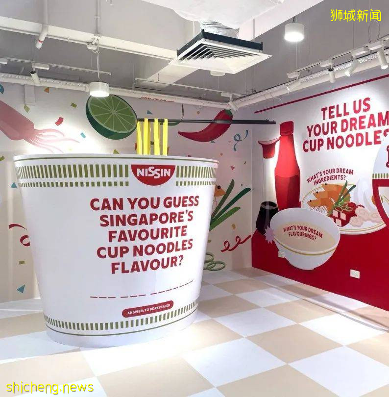 新加坡竟然有泡面游乐场?拉面锅摇摆、泡面滑梯、面条实验室