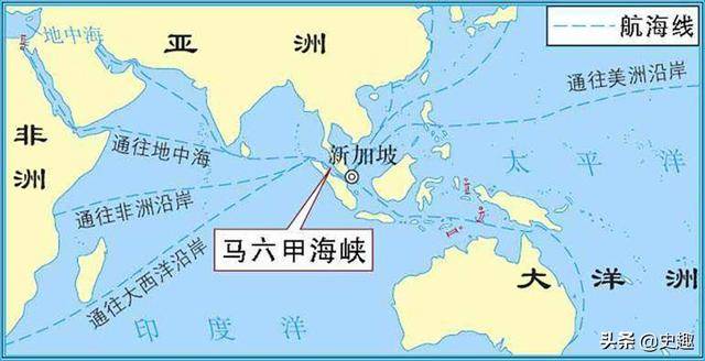 马六甲海峡为三国共管,为什么面积最小的新加坡反而发展更好?