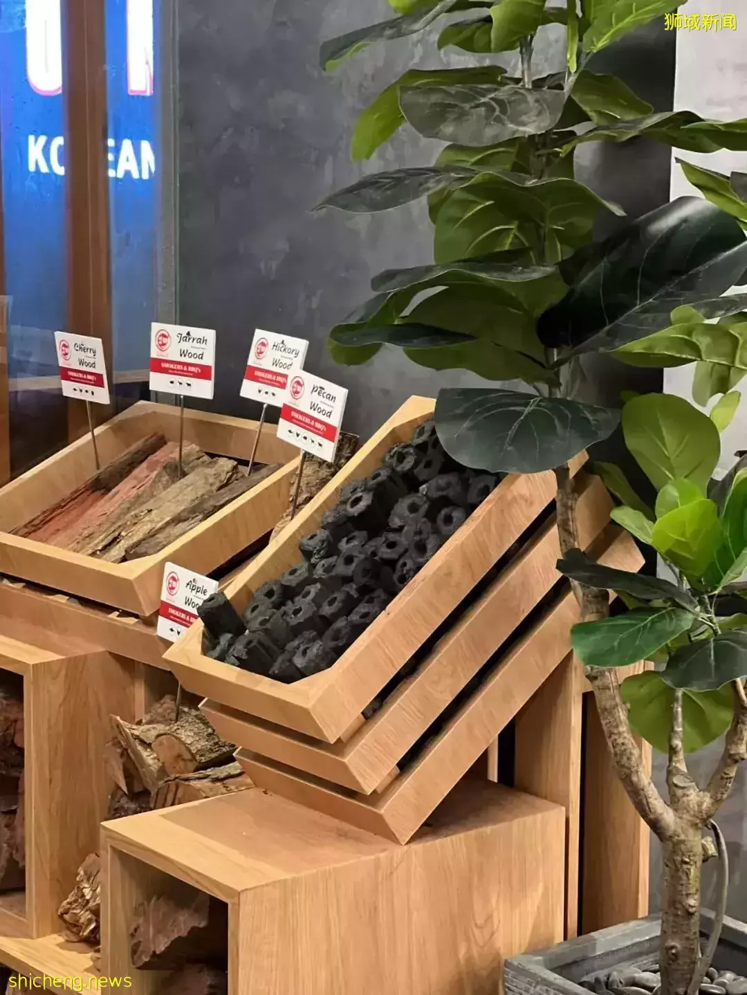 新加坡第一間韓式原木炭火烤肉,無限量啤酒、小菜,High起來