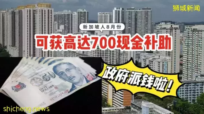 政府派钱了💰新加坡人8月份可获最高700新币补助！还有保健储蓄户头填补