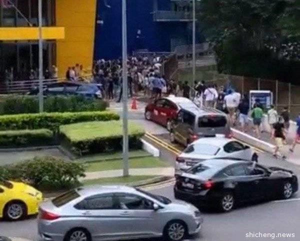 ◤全球大流行◢ 新加坡“断路” 前夕 宜家人潮 热到烧保险丝