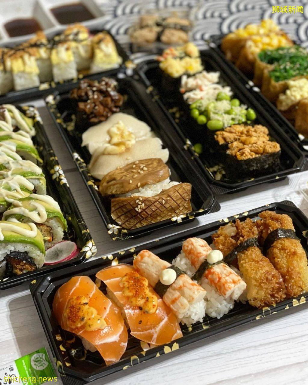 吃素新選擇‼首間素食壽司“Saute Sushi”🍣植物肉制成、口感味道佳👍小火車將食物送到你面前