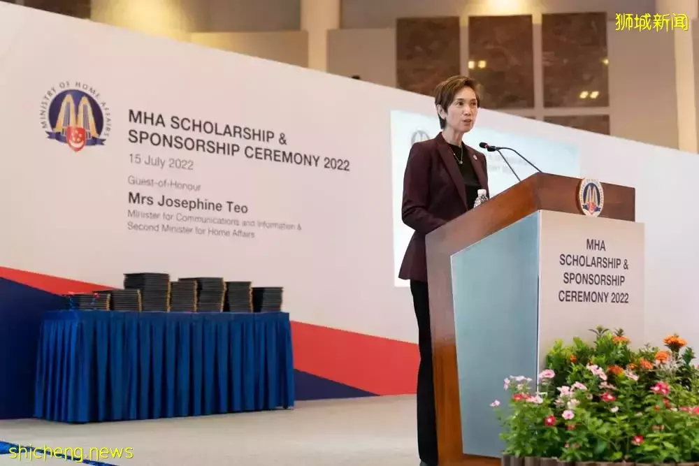 今年有148名荣获内政部团队赞助奖学金