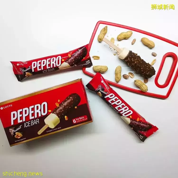 PEPERO放大版冰棒！濃郁巧克力脆皮+香草冰淇淋，爽口不甜膩，全島FairPrice可買到