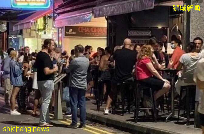 新加坡夜生活人頭湧頭、居然連口罩都不戴?報複性人潮不可取!