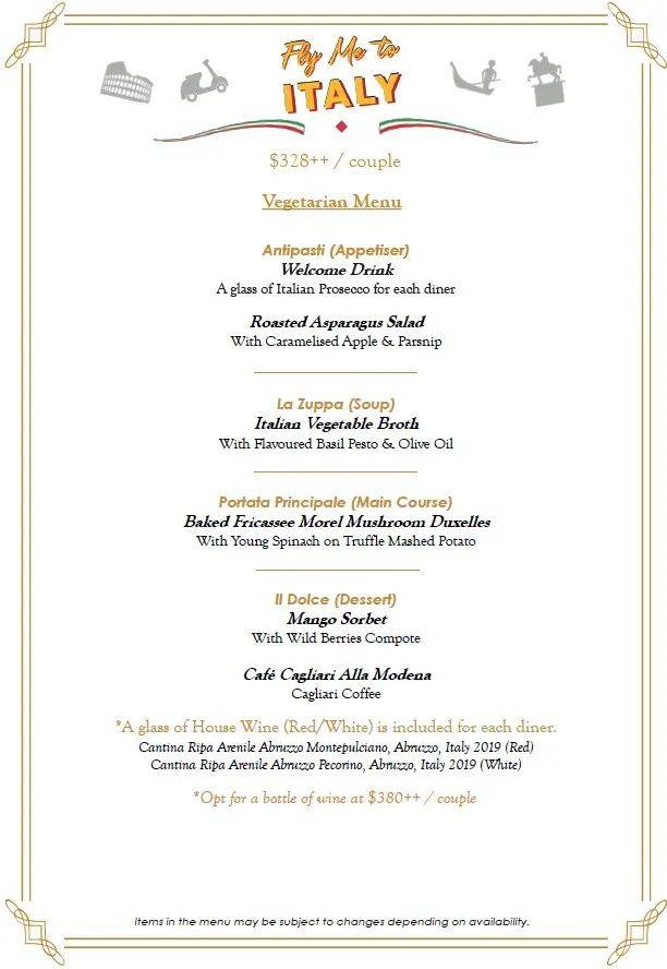 新加坡花柏山缆车“载你飞去意大利”~欢飨云端,只属于你们的二人世界