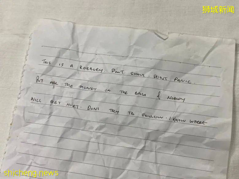 新加坡发生抢劫案,2万元被抢!嫌犯11小时后落网