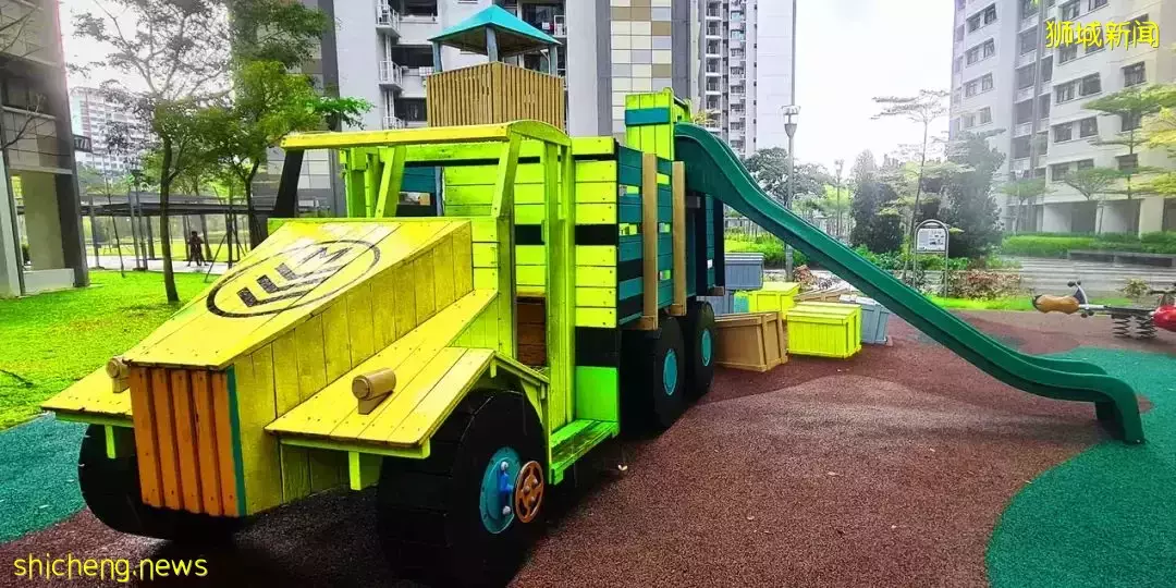 丹麦扭曲房登陆新加坡组屋区:恐龙、沉船世界让儿童的想像力奔驰