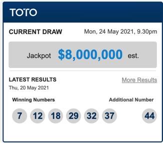 多多博彩再次滚到八百万, 各位想翻身吗? (附上十间旺店)