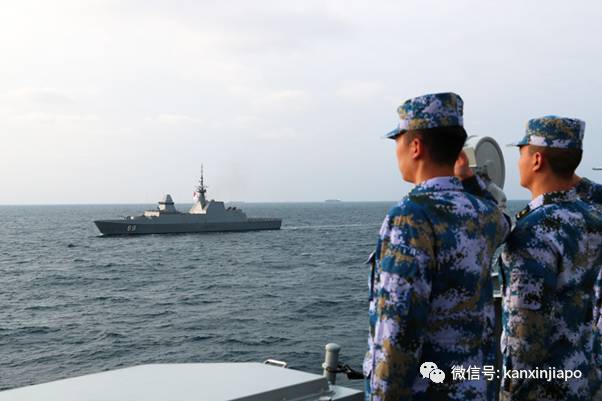 多图!实拍疫情下的新、中海军联合军演