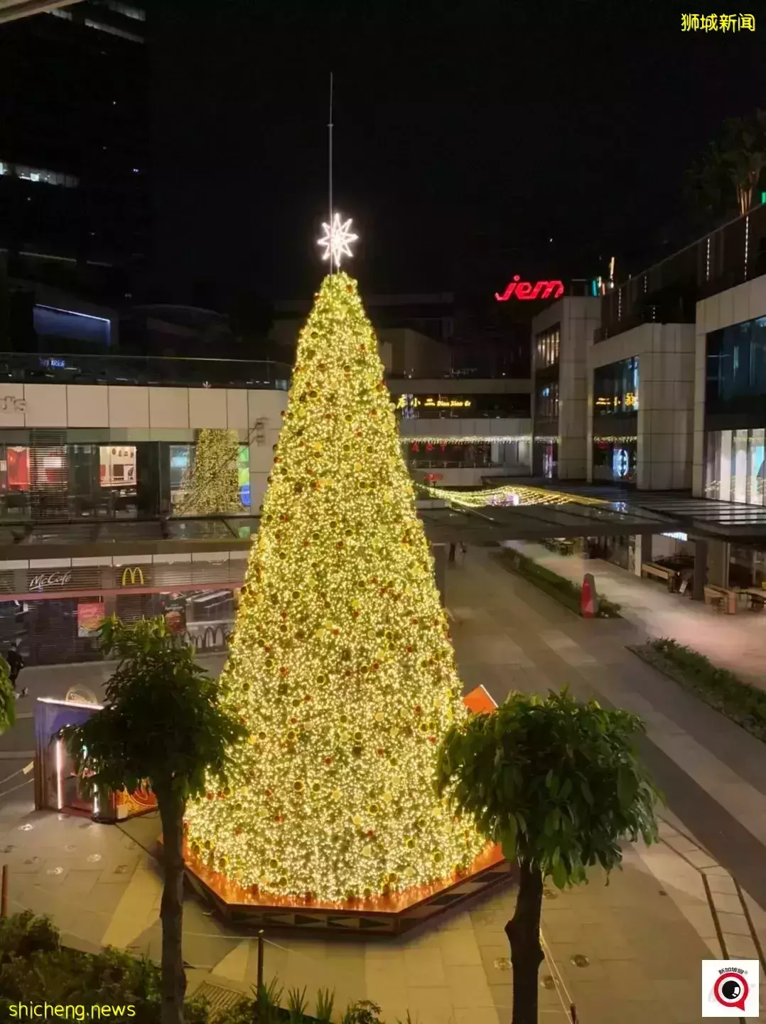 乌节路圣诞装饰实拍!全新加坡2021年最美圣诞树即将揭晓