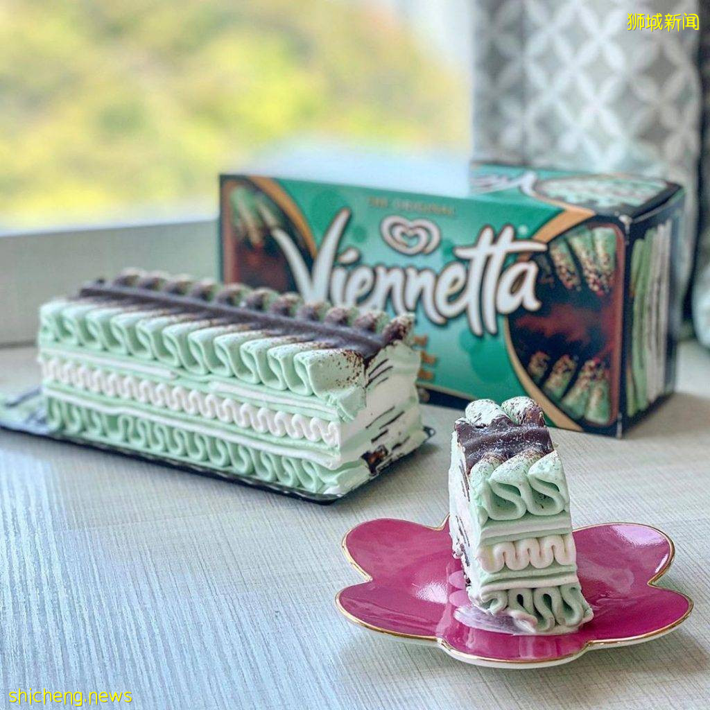 雪糕界的斷貨王🏆 經典雪糕Wall's Viennetta千層雪糕推出迷你版+粉色白桃口味！尋找童年的味道✨